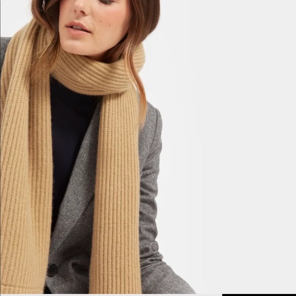 Everlane Accessories Everlane Ribbed Cashmere Scarf Poshmark